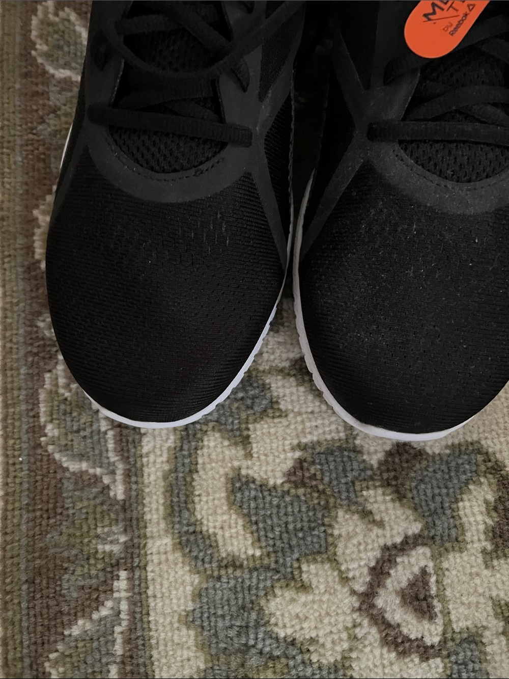 Reebok Flexagon Force 2.0 Black Trainers with orange Insoles sz 13 - Picture 5 of 6